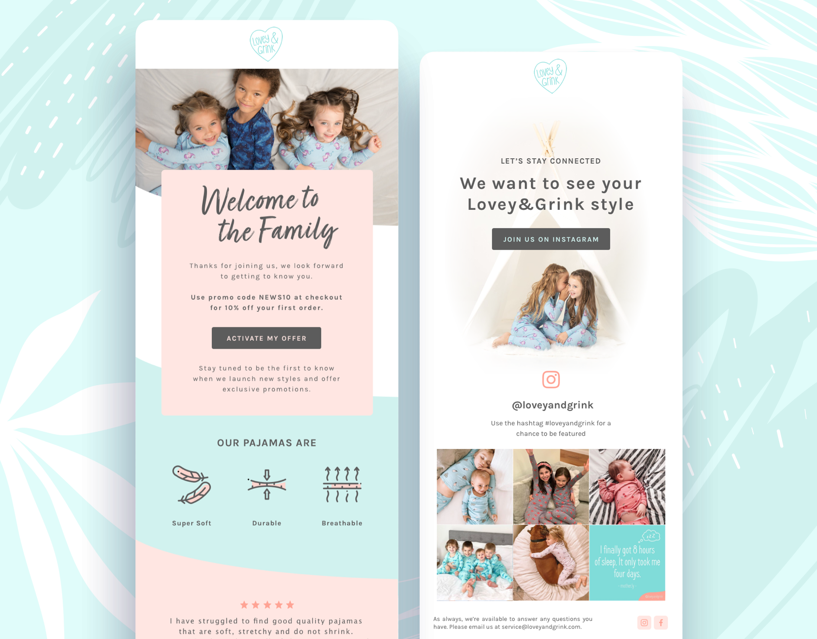 Children's Apparel Welcome Series