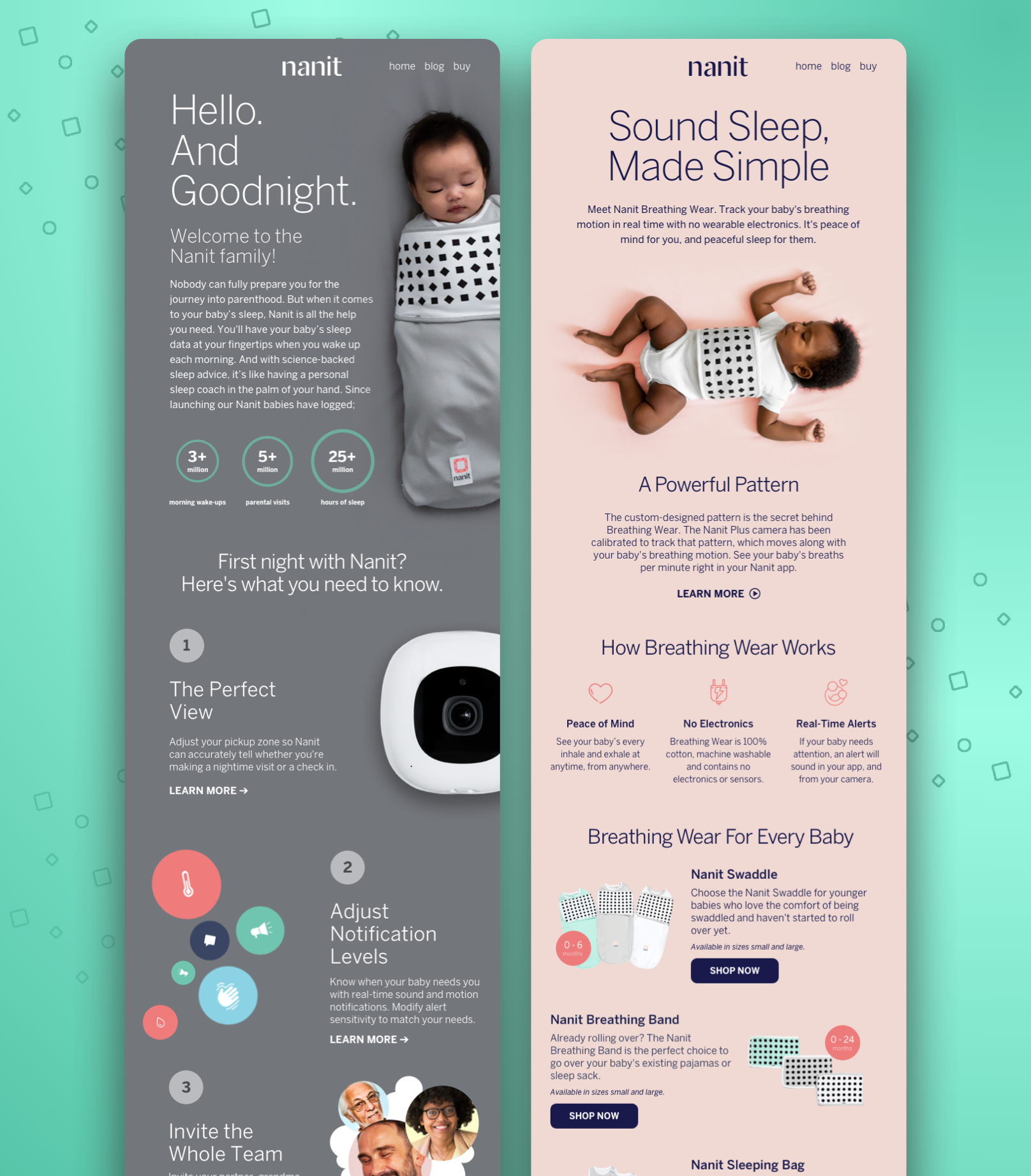 Smart Baby Monitor Customer Onboarding Flow